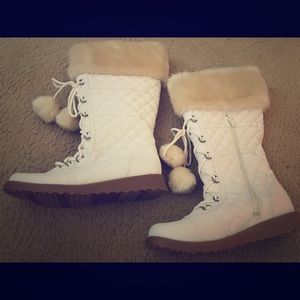 White Winter Boots ❄️